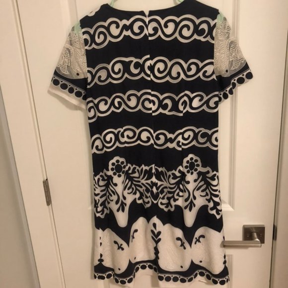 J Crew Navy Shift Dress - Picture 4 of 6